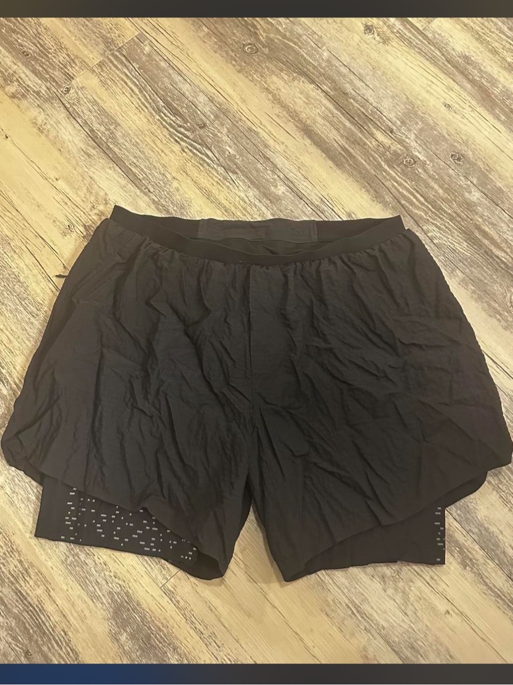 Men’s black lululemon shorts
